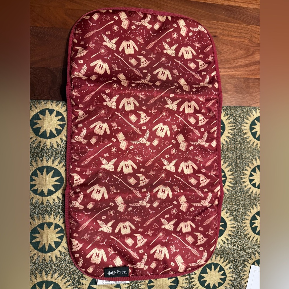 Jujube Harry Potter Red Hogwarts Essentials Waterproof Baby Diaper Changing Pad